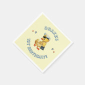 Lucky Duck 1e Verjaardagsfeestje Servetten (Hoek)