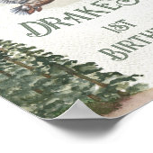 Lucky Duck 1e Verjaardagsfeestje Welkomstbord Poster (Hoek)