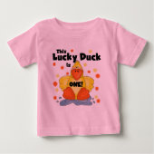 Lucky Duck 1st Birthday T-shirts en cadeautjes (Voorkant)