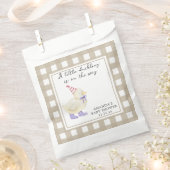 Lucky Duck-baby shower Bedankzakje (Geknipt)