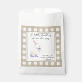 Lucky Duck-baby shower Bedankzakje (Voorkant)