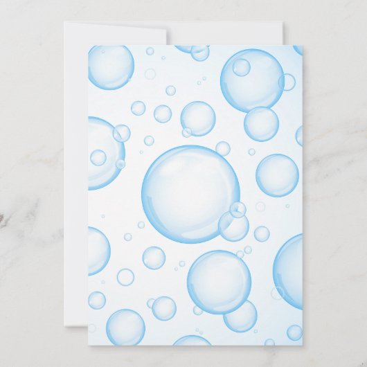 Lucky Duck Birthday Invitation Card for Kids Kaart (Achterkant)