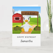 Lucky Duck Birthday Kaart (Voorkant)