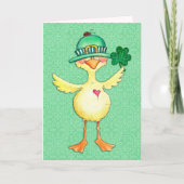 Lucky Duck Feestdagen Kaart (Voorkant)