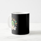 Lucky Duck Grappige St. Patrick's Dag Koffiemok (Voorkant links)