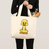 LUCKY DUCK GROTE TOTE BAG (Voorkant (product))