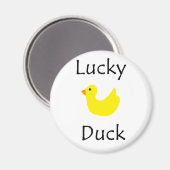 Lucky Duck Magneet (Voorkant / Achterkant)