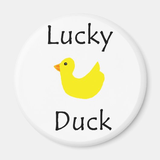 Lucky Duck Magneet (Voorkant)