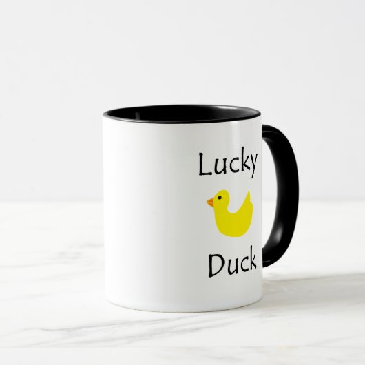 Lucky Duck Mok (Voorkant rechts)