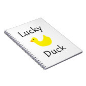 Lucky Duck Notitieboek (Rechterzijde)