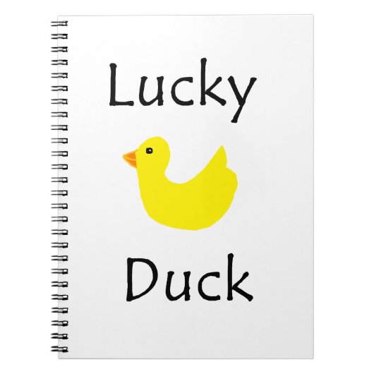 Lucky Duck Notitieboek (Voorkant)