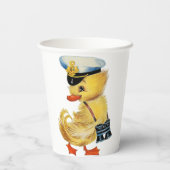 Lucky Duck Party papieren bekers (Achterkant)