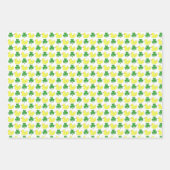 Lucky Duck Rubby Duck Shamrock Clover Good Luck Inpakpapier Vel (Voorkant)