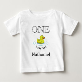 Lucky Duck T-shirt 1e verjaardagskleding