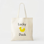 Lucky Duck Tote Bag (Voorkant)