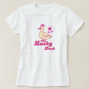 Lucky Duck vrouwen T-shirt Modern Design