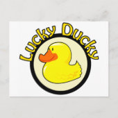 Lucky Ducky Briefkaart (Voorkant)