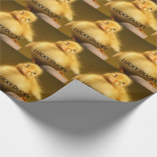 Lucky Ducky Cadeaupapier (Hoek)