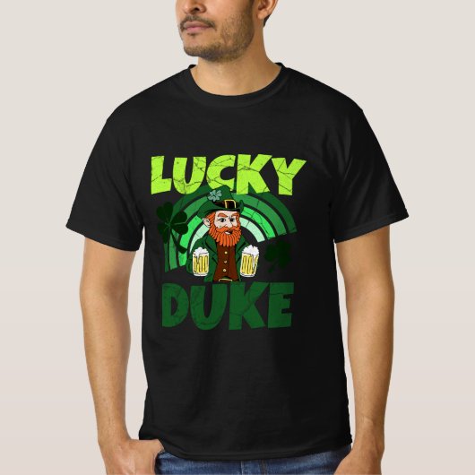 Lucky Duke St Patrick Day T-shirt (Voorkant)