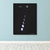 Lucky Eclipse Canvas Afdruk (Insitu (Houten vloer))