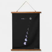 Lucky Eclipse Hangende Tapestry Hangend Wandkleed (Voorkant)