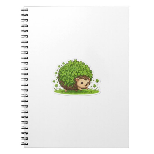 Lucky Egel St.Patrick's Day Notitieboek (Voorkant)