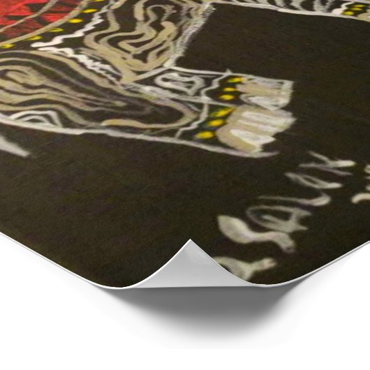 Lucky Elephant Poster (Hoek)