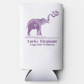 Lucky Elephant Seltzer Blikjeskoeler (Voorkant)