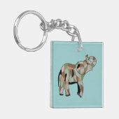 Lucky Elephant Sleutelhanger (Voorkant Links)