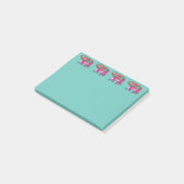 Lucky Elephants Post-it® Notes (Schuin)