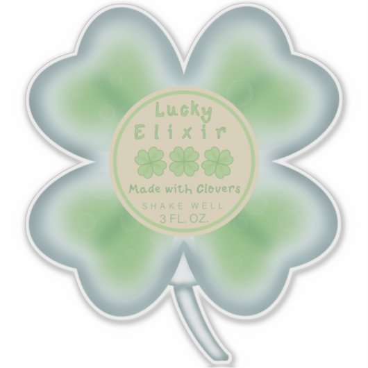 Lucky Elixir Sticker (Voorkant)