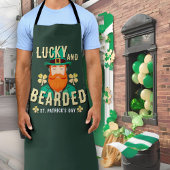 Lucky en Bearded St. Patrick's Day Leprechaun Schort