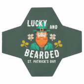 Lucky en Bearded St. Patrick's Day Leprechaun Voetbal (Enkel)