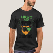 Lucky en charmante St Patricks Day C Lucky Charm M T-shirt (Voorkant)
