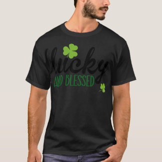 Lucky en geblesseerd t-shirt