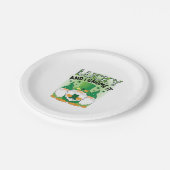 Lucky en ik gaan naar St Patrick's Day T Shirt Papieren Bordje (Gekanteld)