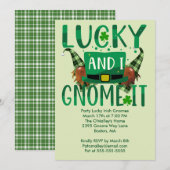 Lucky en ik geven het de plechtige uitnodiging (Voorkant / Achterkant)