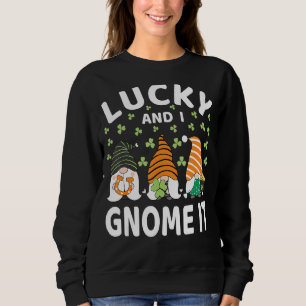 Lucky en ik hebben het vanaf Patrick's Day Gnomen  Trui
