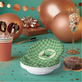 Lucky en ik krijgen het St Patricks Day Party Papieren Kommen