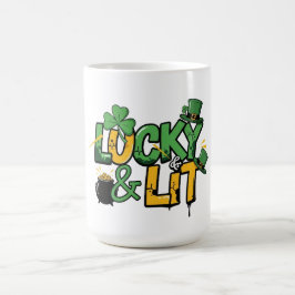 Lucky en Lit St. Patrick's Day Koffiemok