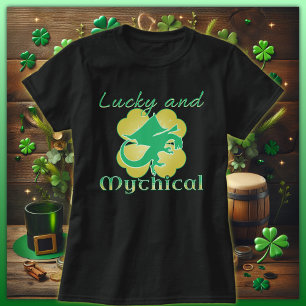 Lucky en Mythische Klaver T-shirt