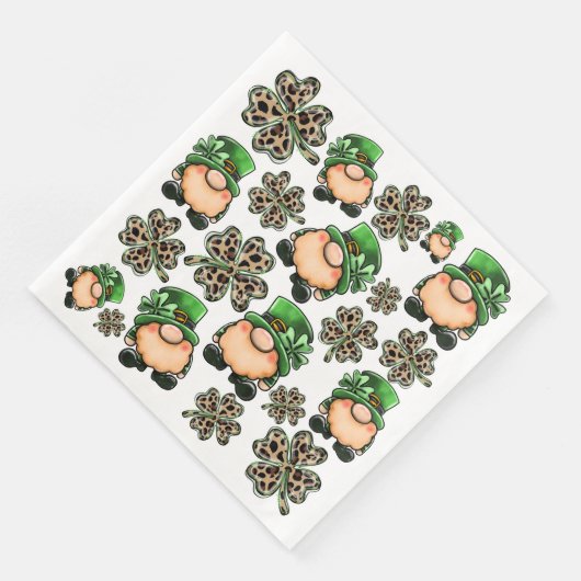 Lucky en Wild Servet (Hoek)