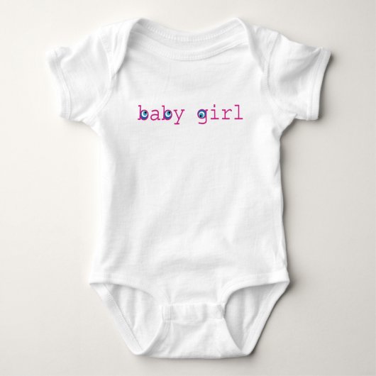 LUCKY EYE EVILE EYE BABY MEISJE ROMPER (Voorkant)