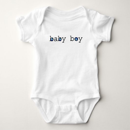 LUCKY EYE EVL EYE BABY ROMPER (Voorkant)