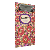 Lucky Eye Floral Pattern Mini Klembord (Schuin)