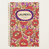 Lucky Eye Floral Pattern Planner (Voorkant)