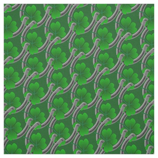 Lucky Fabric St. Patrick's Fabric Cotton of Poly Stof (Swatch)