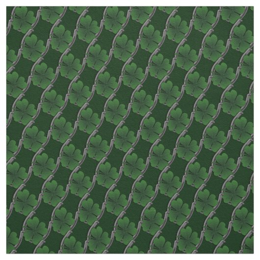 Lucky Fabric St. Patrick's Fabric Cotton of Poly Stof (Swatch)