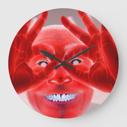 LUCKY FACE GROTE KLOK (Voorkant)