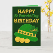 Lucky Felt Pet | St. Patrick's Day Kaart (Gele Bloem)